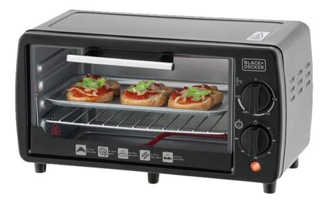 Forno Elétrico Pequeno Forninho Cozinha 9l 110v Black Decker - Black ...