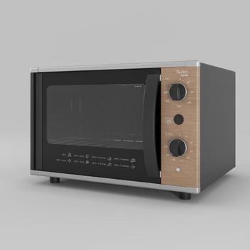 Forno 40l Terim Preto - Elétrico - Top Collor Jatobá - 110v