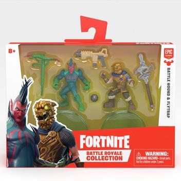 Mini Figuras 15 Cm com Acessórios - Fortnite - 4 Personagens Surpresa - Fun