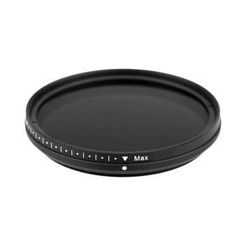 Filtro ND ND2, ND4, ND8, ND16, ND32, ND64, per fotocamere Canon RF 50 mm f/1.8 STM, diametro 43 mm, con fotocamera Canon EOS R, RP