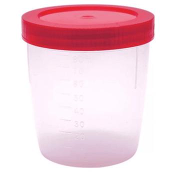 Frasco Coletor Universal Pote Urina 80ml Est ril 100 Un Firstlab Frasco Coletor Universal Pote Urina 80ml Est ril 100 Un Firstlab