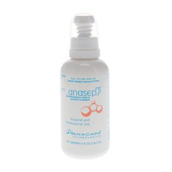 Frasco de 120 ml para limpeza antimicrobiana de pele e feridas Anasept ...