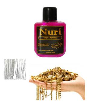 Frasco De Liquido Para Limpar Bijuterias Nuri 35ml - Limpa Joias ...