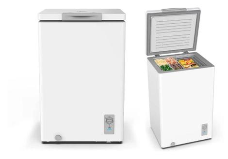 Freezer Horizontal Midea 100L Branco Modelo Cfa10B2 220V - Freezer