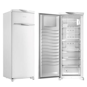 freezer vertical brastemp frost free evox 228l bvr28mb