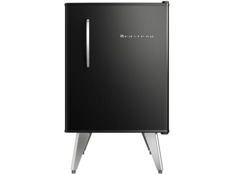 Geladeira/refrigerador 76 Litros 1 Porta Classic Black Retrô - Brastemp - 220v - Bra08he