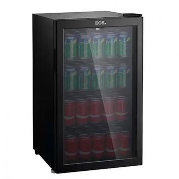 Geladeira/refrigerador 124 Litros 1 Porta Preto Eco Gelo - Eos - 220v - Eev120p
