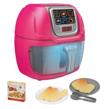 Fritadeira De Brinquedo Para Cozinha Infantil Timer Luz Som - DM Toys ...