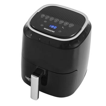 Fritadeira Light Fry Touch Control Preta Suggar - Fritadeira sem Óleo / Air Fryer - Magazine Dopechinchou