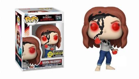 Funko pop 1216 - wanda maximoff - exclusive glow - Funko