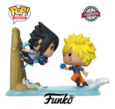 Funko Pop Anime Naruto Shippuden Sasuke Vs Naruto Oficial - Funko -  Magazine Luiza