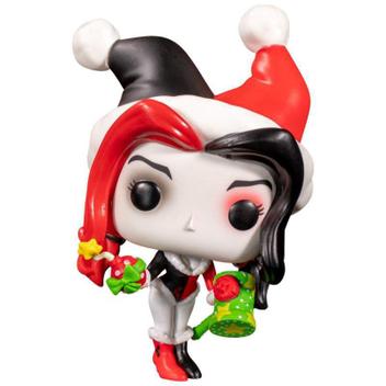 Funko Pop Arlequina Harley Quinn Wrapped Bomb 299 DC Heroes com o