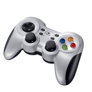 その他 Logicool F710 Gamepad Logitech G F710 sem fio de 2,4 GHz para PC - cinza/preto