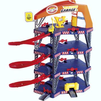 Garagem De Brinquedo Interativo 4 Andares Volcano Com Posto De Gasolina ...