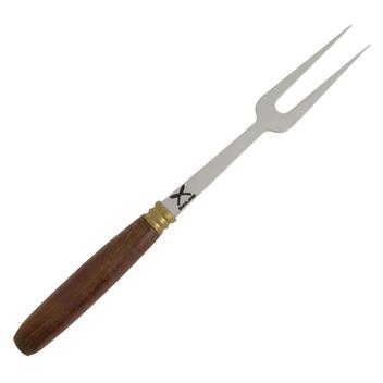 Garfo 45cm Trinchante Com Cabo Grande Para Churrasco