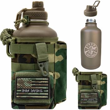 Hydrapeak Botella De Agua Aislada De 32 Onzas Con Tapa Con Popote Botella De Agua De Metal De 32 Onzas Que Se Mantiene Fria Durante 24 Horas