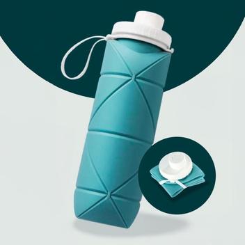 Relet Garrafa Dobrável 600Ml Compacta Perfeita Para Escola E Bolsa - Relet ...