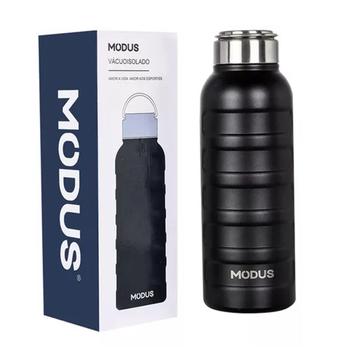 Garrafa Térmica Aço Inox Portátil 1 Litro Café Suco Água Academia ...