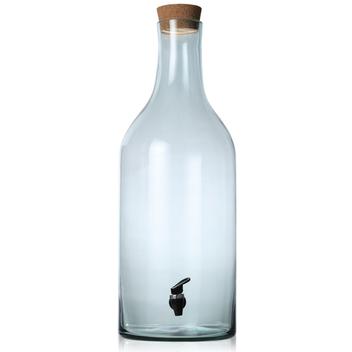 Garrafão de Vidro Grande de 15 Litros para Cachaça com Torneira Preta ...