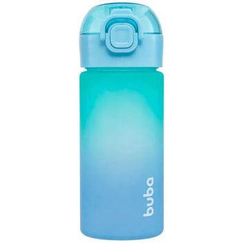 Garrafinha Térmica Inox Buba com Canudo de Silicone Azul 450ml ...