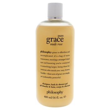 Gel de banho e shampoo Pure Grace Nude Rose by Philosophy - 453ml
