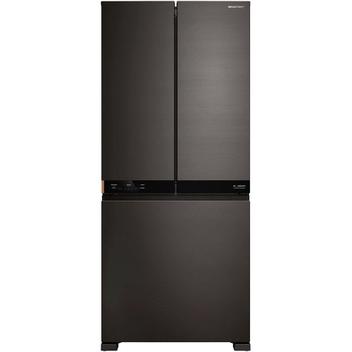 Geladeira/refrigerador 630 Litros 3 Portas Black Inox Inteligente B= Smart - Brastemp - Bivolt - Bro88aexna
