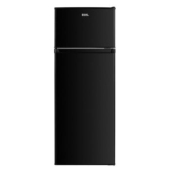 Geladeira/refrigerador 230 Litros 2 Portas Preto - Eos - 110v - Erv250dp
