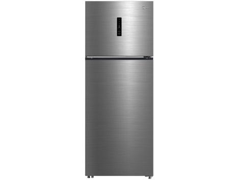 Geladeira/refrigerador 463 Litros 2 Portas Inox Slim - Midea - 110v - Md-rt645mta461