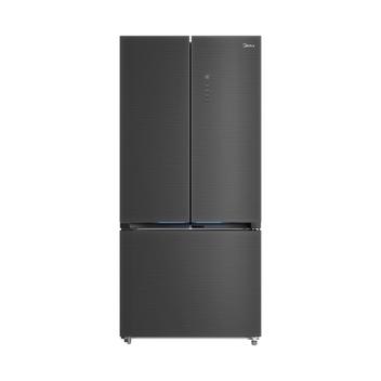 Geladeira/refrigerador 672 Litros 1 Porta Black Inox Multidoor - Midea - Bivolt - Mdrm905mmddx3