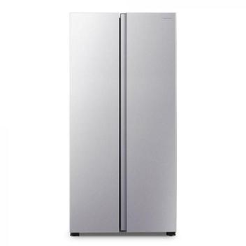 Geladeira/refrigerador 428 Litros 2 Portas Inox Side By Side - Hisense - 110v - Rs3p428