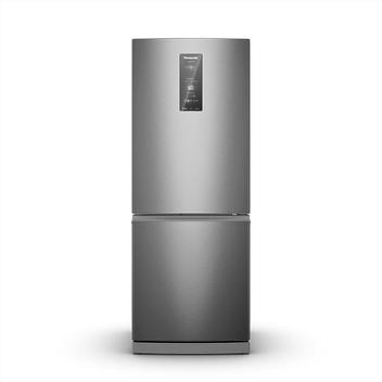 Geladeira/refrigerador 475 Litros 2 Portas Aço Escovado Intuitive+ - Panasonic - Bivolt - Nr-bb64pv2xc