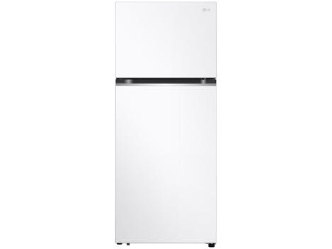 [App / Cliente Ouro] Geladeira / Refrigerador LG Frost Free Inox Duplex Branca 375L GN-B372PQW