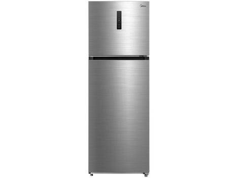 Geladeira/refrigerador 347 Litros 2 Portas Inox - Midea - 110v - Md-rt468mta041