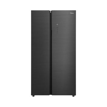 Geladeira/refrigerador 700 Litros 2 Portas Black Inox - Midea - Bivolt - Mdrs923mmddx3
