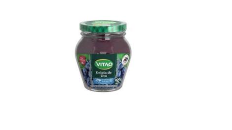 Geleia Zero Adição de Açúcar Uva Vitao 200g