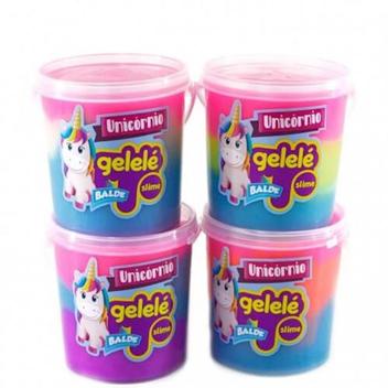 Gelele Slime Unicornio 457g Doce Brinquedos - Slime / Amoeba - Magazine ...