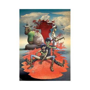 Gorillaz Hip Hop Música Rock Rapper Nordic Pop Poster Canvas Wall Art