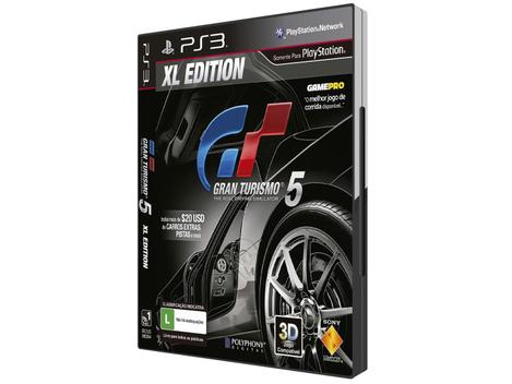 Gran Turismo 5 XL para PS3 - Sony - Jogos de Corrida e Voo - Magazine Luiza
