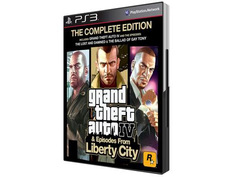 Jogo Grand Theft Auto IV & Episodes From Liberty City: Complete Ed