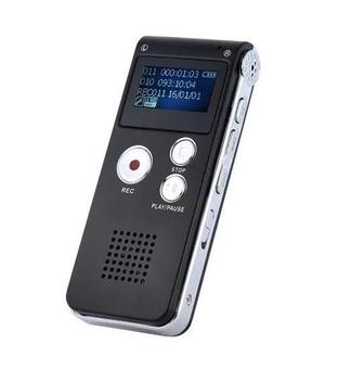 Gravador de telefone digital gravação de chamadas telefônicas 4000 horas  sistema ativado por voz
