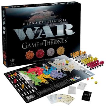 Jogo De Tabuleiro Estratégia War Game Of Thrones Grow em Promoção