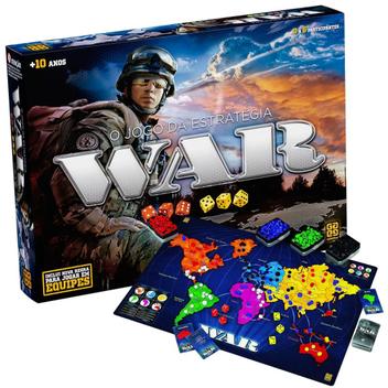 Jogo de Tabuleiro War Game Grow - Original Anos 70/80, Jogo de Tabuleiro  Grow Usado 90852116