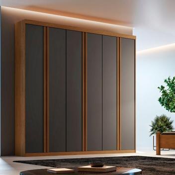 Guarda-Roupa Casal 100%Mdf 6 Portas 4 Gavetas E 10 Nichos