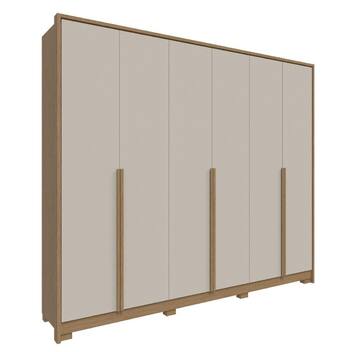 Guarda Roupa Casal 6 Portas New Guarapari - Móveis Rimo - Guarda-Roupa ...