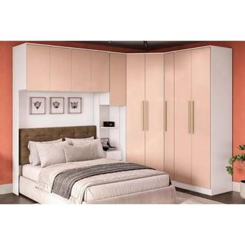 Guarda Roupa Closet Casal Adapt 7 Peças (5 Armários + 2 Complementos ...