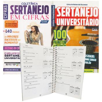 MEMÓRIAS SERTANEJAS KIT (2 Livros com letras e cifras para violão