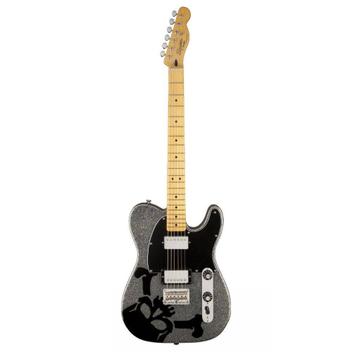 ギター takamango321 fender telecaster PLAYER TELECASTER LH MN CANHOTO BLACK - GUITARRA FENDER