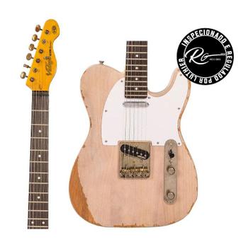Guitarra vintage telecaster icon v62 relic ash blonde - Guitarra