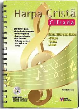 Harpa Cristã Com Cifra Letras E Partituras 640 Hinos Grande - Eme -  Luminária de Letra / Número - Magazine Luiza