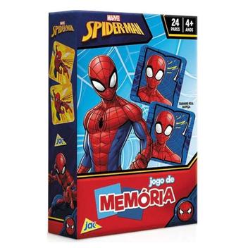 Jogo De Memória Homem Aranha 24 Pares 8016 Toyster - Jogos - Magazine Luiza